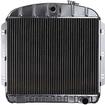 1960-62 Chevrolet Truck; 4 Row Radiator; High Efficiency Core; Copper/Brass; L6 or V8; with AT; (19-1/4" x 23-1/2" x 2-5/8" Core)
