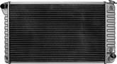 1960-62 GMC Truck L6 / V8 with AT 4 Row Copper/Brass Radiator (19-7/8" x 21-3/8" x 2-5/8" Core)