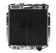 1964-66 Mustang L6 With Auto Trans 4 Row Copper/Brass Radiator