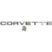 1974-75 Chevrolet Corvette; Rear Bumper "Corvette" Letters