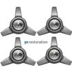1964 Chevrolet Corvette; Wheel Cover Spinner; Set of 4