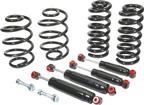1963-72 Chevrolet/GMC Truck with 2" Drop Spindles Coil Spring/Shock Set;  1"/4" Drop