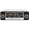 Classic Style Universal AM / FM Radio / CD Player with Chrome Face and Black Bezel