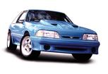 1987-93 Ford Mustang; Cervini's; Stormin' Norman Hood; 2.5"