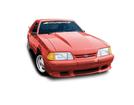 1987-93 Ford Mustang; Cervini's; Raised Cowl Hood; 2.5"