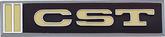 1967-70 Chevrolet C20; 1967-70 GMC Truck; "CST" Door Panel Emblems; Pair