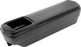 1969-72 Suburban, Blazer, Jimmy; Seat Arm Rest Assembly; with Rear Bench; Black; Passenger Side