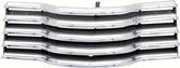 1947-53 Chevrolet Truck; Front Grill; Chrome; with Black Brackets