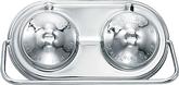 4-7/8" x 2-3/8" Manual / Power Chrome Master Cylinder Cover