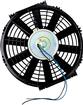 12" High Performance Electric Fan with Red Bow Tie on Shroud