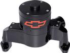 Chevrolet Small Block 12 Volt Black Electric Water Pump With Red Bow Tie