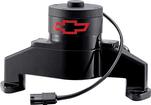 Chevrolet Big Block 12 Volt Black Electric Water Pump With Red Bow Tie