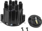 Pertronix Flame Thrower Cap & Rotor Kit with Female Terminals - Black 
