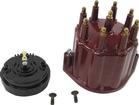 Pertronix Flame Thrower Cap & Rotor Kit with Male Terminals - Red
