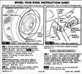 1967-74 Rally Wheel Instruction Card