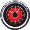 1955-56 Chevrolet  VLC Series Analog Clock with Silver Alloy Face and Red Illumination 