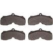 1967-70 Chevrolet Impala, 1967-68 GM A-Body, 5000 Advanced Disc Brake Pads; Semi Metallic; Front; 4 Piston Calipers