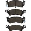1969-91 GM Car & Truck; 4000 Hybridynamic Disc Brake Pad; Ceramic; Front; Single Piston Calipers