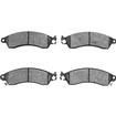 1985-92 Chevrolet Camaro, Pontiac Firebird, 1988-96 Corvette; 5000 Advanced Disc Brake Pads; Semi Metallic; Front;