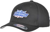 Dick Harrell Badge Flexfit Cap - Black with Red Bow Tie On Back 