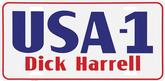 Dick Harrell USA-1 License Plate