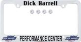 Dick Harrell Performance Center Chrome License Plate Frame