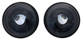 Dapper Lighting; 575 5-3/4" Projector Headlight; High/Low; Halogen; Black Housing; Black Shroud; Clear Glass Lens; w/o Halo