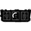 1973-79 Ford Truck; Intellitronix Direct Replacement Digital LED Gauge Panel; White