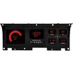 1980-86 Ford Truck; Intellitronix Direct Replacement Digital LED Gauge Panel; Red