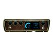 1970-76 Dodge Duster/Dart; Intellitronix Direct Replacement Digital LED Gauge Panel; Teal
