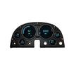 1963-67 Corvette; Intellitronix Direct Replacement Digital LED Gauge Panel; Teal