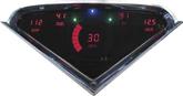 1955-59 Chevrolet / GMC Truck - Intellitronix Digital Instrument Cluster - Red