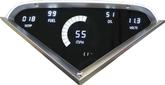 1955-59 Chevrolet / GMC Truck - Intellitronix Digital Instrument Cluster - White