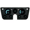 1967-72 Chevy; Intellitronix Direct Replacement Digital LED Gauge Panel; Teal