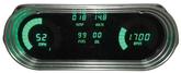 1962-65 Chevy II/Nova Intellitronix Digital Instrument Cluster with Green LED Illumination