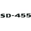 1973-74 Firebird / Trans AM Black "SD-455" Hood Scoop Decal