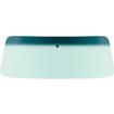 1973-91 Chevy, GMC Pickup, Blazer, Jimmy, Suburban; Front Windshield Glass; w/o Antenna; Light Green Tint; with Blue/Green Upper Shaded Band