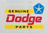 2-3/4" X 1-3/4" Genuine Dodge Parts Decal