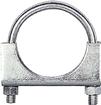 2- 1/2" Cadmium Plated Exhaust Clamp