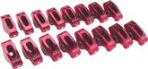 Small Block Edelbrock Red Roller Rocker Arms- 1.5 Ratio For 3/8" Stud