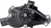 Chevrolet Small Block Short Style Edelbrock Performance Water Pump with Black Finish