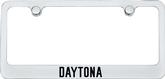 Daytona Chrome License Plate Frame