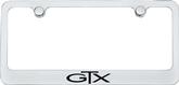 GTX Chrome License Plate Frame