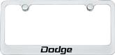 Dodge Chrome License Plate Frame