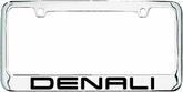 License Plate Frame Denali-Block Bottom