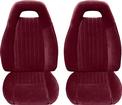 82 Firebird PMD Encore Upholstery (Burgundy) W/Solid Rear Seat Back