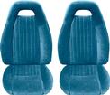 82 Firebird PMD Vinyl Upholstery (Blue) W/Split Rear Seat Back