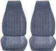 82-84 Firebird Standard Vinyl Upholstery (Charcoal) W/Solid Rear Seat Back