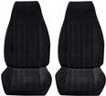 82-84 Firebird Standard Encore Upholstery (Black) W/Solid Rear Seat Back