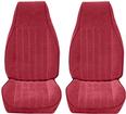 82-84 Firebird Standard Encore Upholstery (Red) W/Solid Rear Seat Back